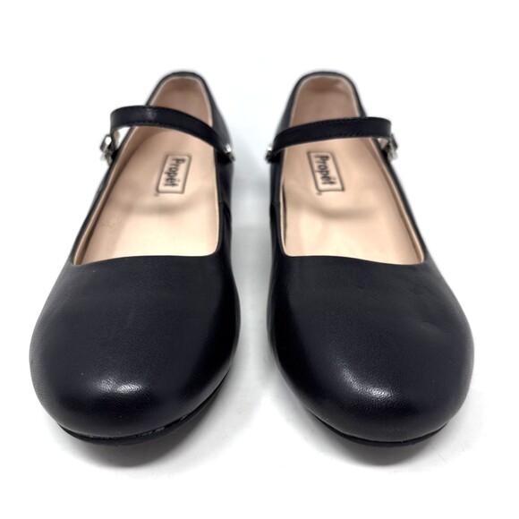 Propet Zuri Mary Jane Pumps Womens Sz 7.5 D Black Leather Comfort Adj. Strap NEW - Picture 3 of 16